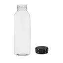 PET flaske m. sort låg, Bobby 500, rund, 500ml/38mm/21 gr. (110 stk.)