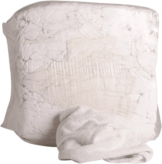 [34699] Aftørringsklude, frottéklude, 10kg, hvide, 30/300, (1 stk.)