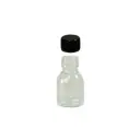 PET flaske m. sort låg, Gatsby 60, rund, 60ml/28mm/10 gr., (640 stk.)