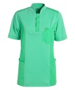 Unisex funktionspolo, forårsgrøn, 65/35% PES/CO, Kentaur, fra XS til 2XL (1 stk.)