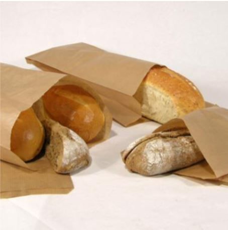 [11430] Brødpose, 2.5kg, 27x34cm, brun, 40g, (1000 stk.)