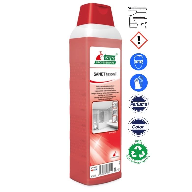 [11443] Kalkfjerner, Tana Professional SANET Tasonil Ultra Fresh, 1 l, med farve og parfume, (1 stk.)
