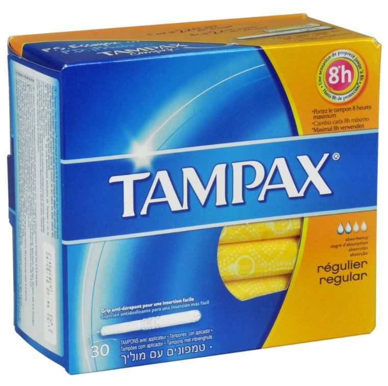 Tampon, Tampax, Regular, 30 stk. (1 pakke)