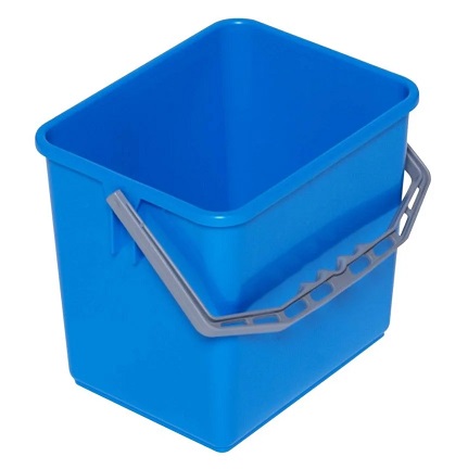 [11460] Inventarspand, 24x17,5cm, 6 l, blå, PP, (1 stk.)