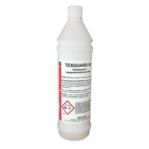 Tekstilrengøring, Texguard EX, 1 l, Iduna, (1 stk.)