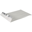Mellem grillpose, 33,5 x 16 x 6,5cm, 40g/m2, hvid, aluminium/papir/PE, med sidefals (250 stk.)