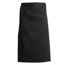 Forklæde med lommer, sort, 65/35% PES/CO, Kentaur, Onesize, (1 stk.)