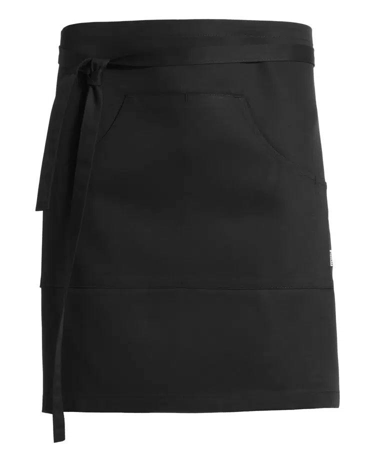 Forstykke med lommer, sort, 65/35% PES/CO, Kentaur, Onesize, (1 stk.)