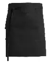 Forstykke med lommer, sort, 65/35% PES/CO, Kentaur, Onesize, (1 stk.)