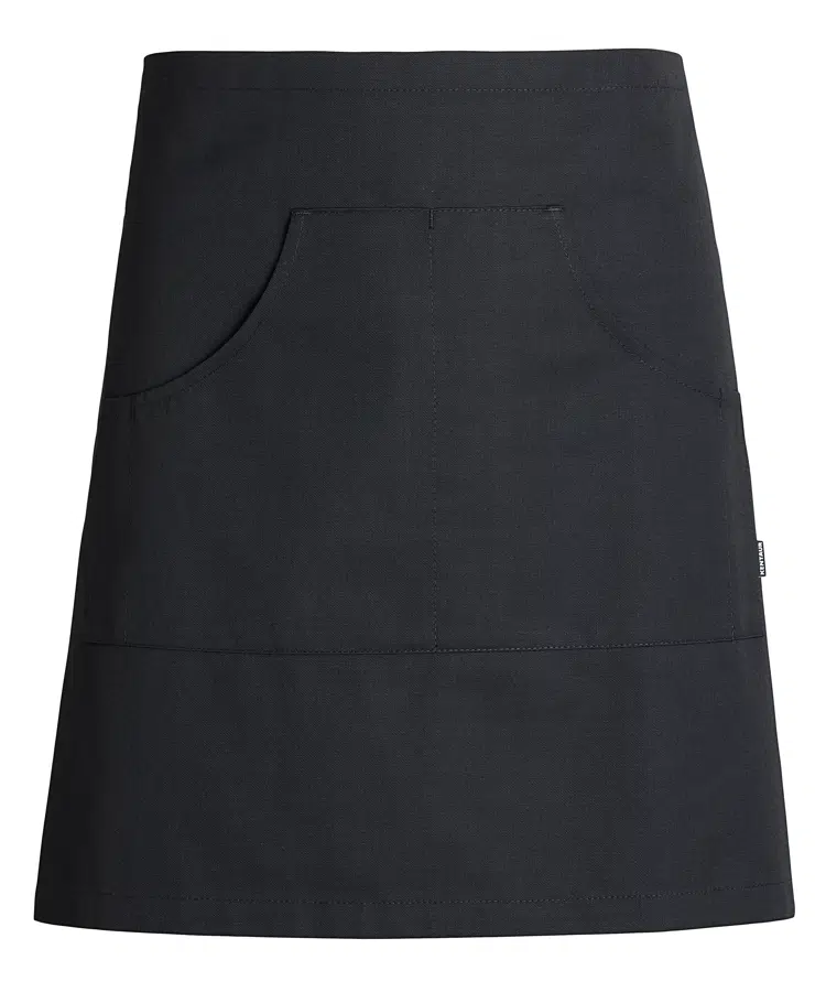 Forstykke med lommer, sort, 65/35% rPES/CO, Kentaur, Onesize, (1 stk.)
