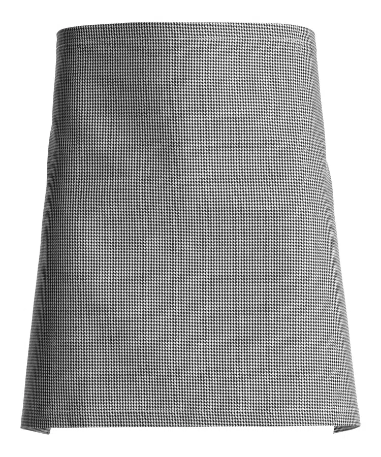 Forstykke, sort/hvid, 65/35% PES/CO, Kentaur, Onesize, (1 stk.)