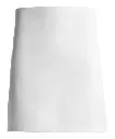 Forstykke, hvid, 65/35% PES/CO, Kentaur, Onesize, (1 stk.)
