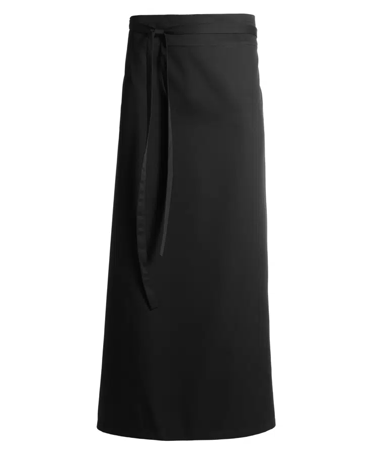 Tjenerforklæde, sort, 65/35% PES/CO, Kentaur, Onesize, (1 stk.)