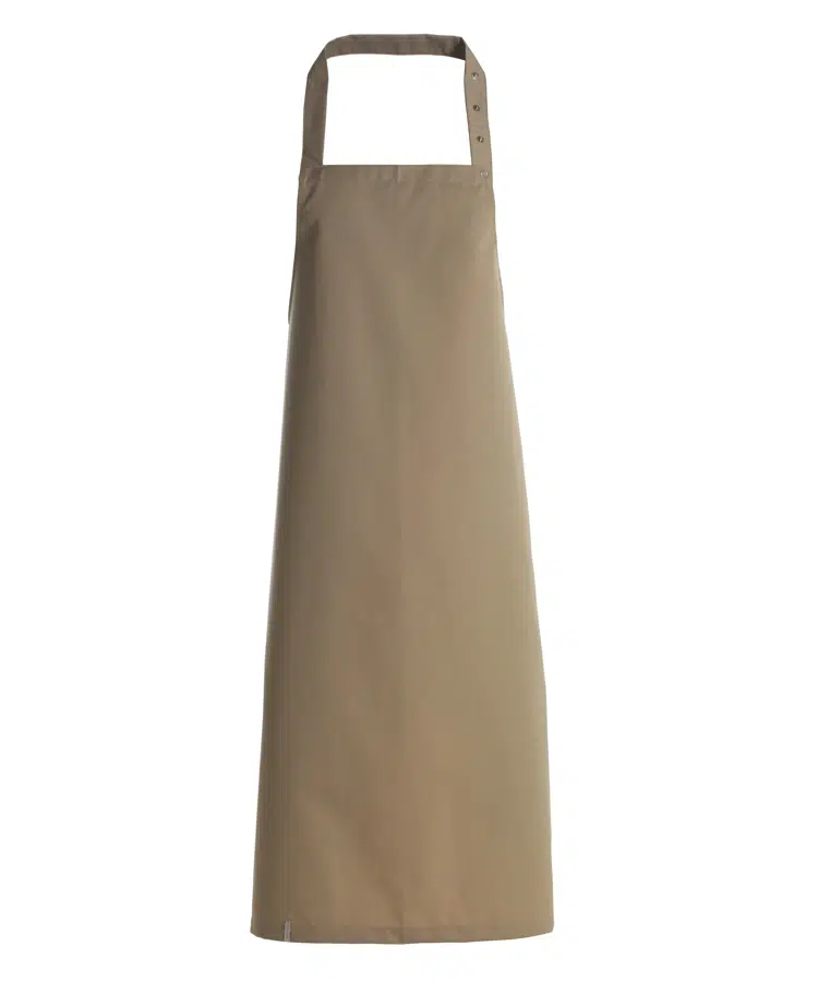 Smækforklæde, mørk sand, 65/35% PES/CO, Kentaur, Onesize, (1 stk.)