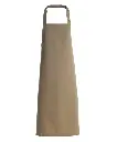 Smækforklæde, mørk sand, 65/35% PES/CO, Kentaur, Onesize, (1 stk.)