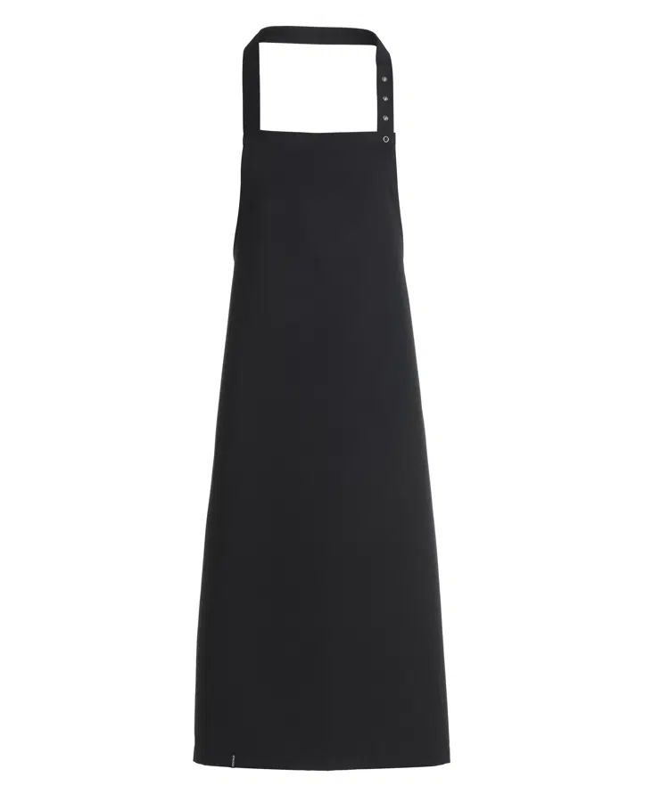 Smækforklæde, sort, 65/35% rPES/CO, Kentaur, Onesize, (1 stk.)