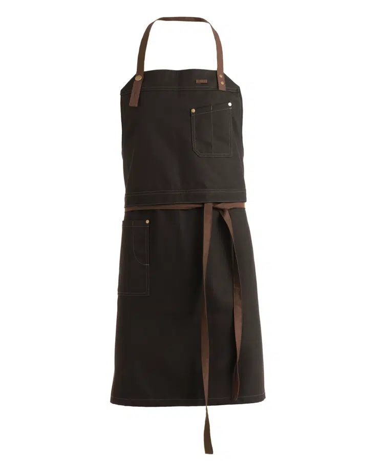 Raw smækforklæde, sort, 60/40% CO/PES, Kentaur, Onesize, (1 stk.)