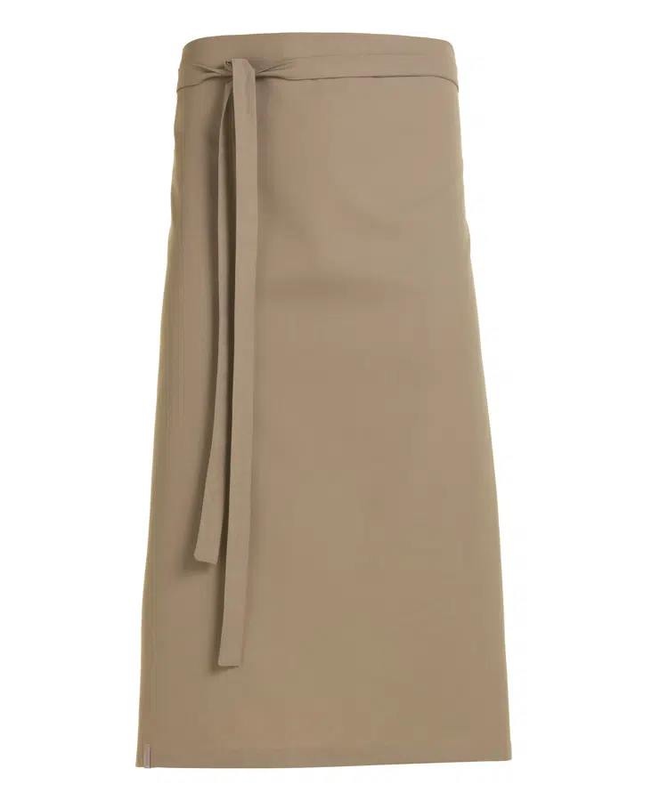 Tjenerforklæde, mørk sand, 65/35% PES/CO, Kentaur, Onesize, (1 stk.)