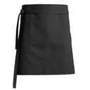 Forstykke med lomme, sort, 65/35% PES/CO, Kentaur, Onesize, (1 stk.)