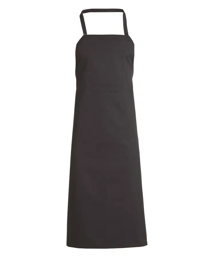 Bredt smækforklæde, sort, 65/35% rPES/CO, Kentaur, Onesize, (1 stk.)