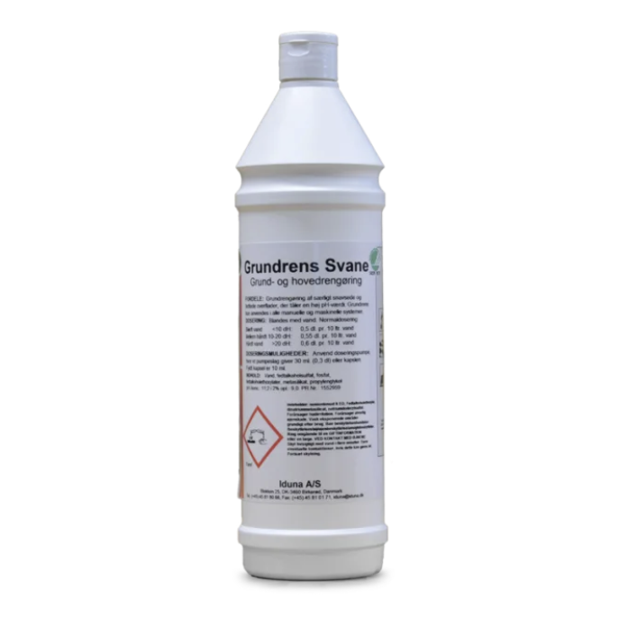 [11511] Grundrens, Iduna, Svanemærket, 1-liter, uden farve og parfume (1 stk.)