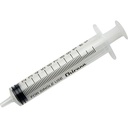 Sprøjte, Chirana, 10 ml, transparent, luer slip, centreret, 3 komponent, steril, engangs, (100 stk.)