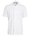 Gourmet kokkejakke kort arm, hvid, 50/50% CLY/PES, Kentaur, fra XS til 2XL (1 stk.)