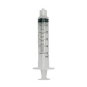 Sprøjte, BD Plastipak, 5 ml, transparent, luer lock, centreret, 3 komponent, steril, engangs, (125 stk.)