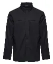 Kokkeskjorte, sort, 65/35% PES/CO, Kentaur, fra XS til 2XL (1 stk.)
