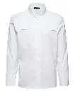 Kokkeskjorte, hvid, 65/35% PES/CO, Kentaur, fra XS til 2XL (1 stk.)