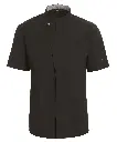 Kokke-/servicejakke kort arm, sort, 65/35% rPES/CO, Kentaur, fra 2XS til 2XL (1 stk.)