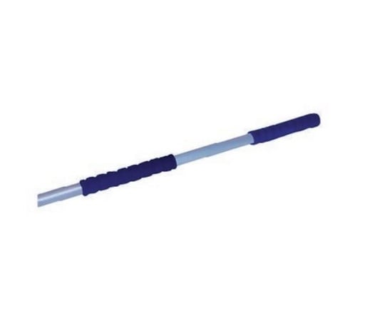 [11611] Teleskopskaft, alu, 100-180 cm, med 2 skumhåndtag, (1 stk.)