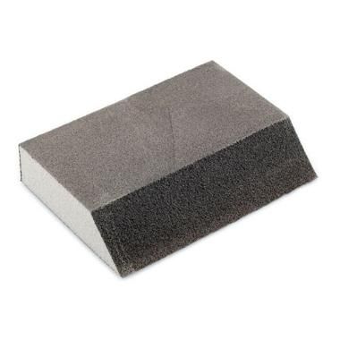 [11615] Grillklods, 9,8×6,9×2,6cm, Powerflex, korn 100, 45g, med profil, grå, (2 stk.)
