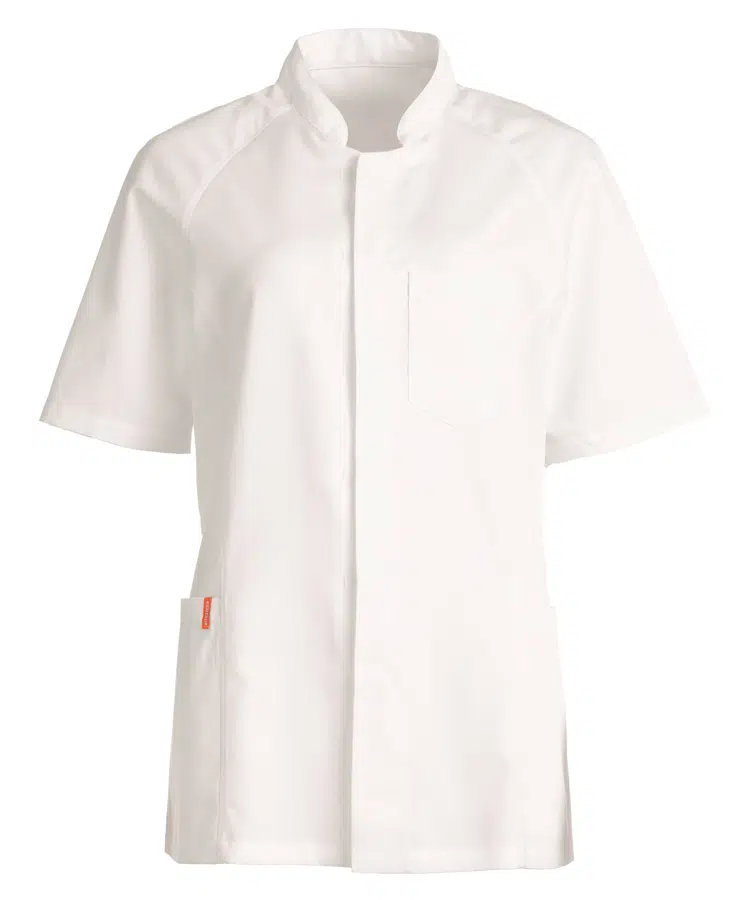 [36637] Unisex skjorte, hvid, 50/50% CLY/PES, Kentaur, fra 2XS til 2XL (1 stk.) (2XS)