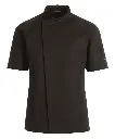 Unisex kokke-/tjenerjakke, sort, 65/35% PES/CO, Kentaur, fra 2XS til 2XL (1 stk.)