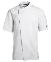 Unisex kokke-/tjenerjakke, hvid, 50/50% CO/PES, Kentaur, fra 2XS til 2XL (1 stk.)