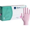 Nitrilhandsker, Pink, Small, Sensitive, Pudderfri, CAT III, (100 stk.)
