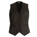 Damevest, sort, 65/35% PES/CO, Kentaur, fra 2XS til 2XL (1 stk.)