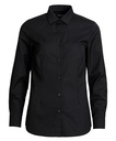 Dameskjorte - modern fit, sort, 49/48/3%CO/PES/EOL, Kentaur, fra XS til 2XL (1 stk.)