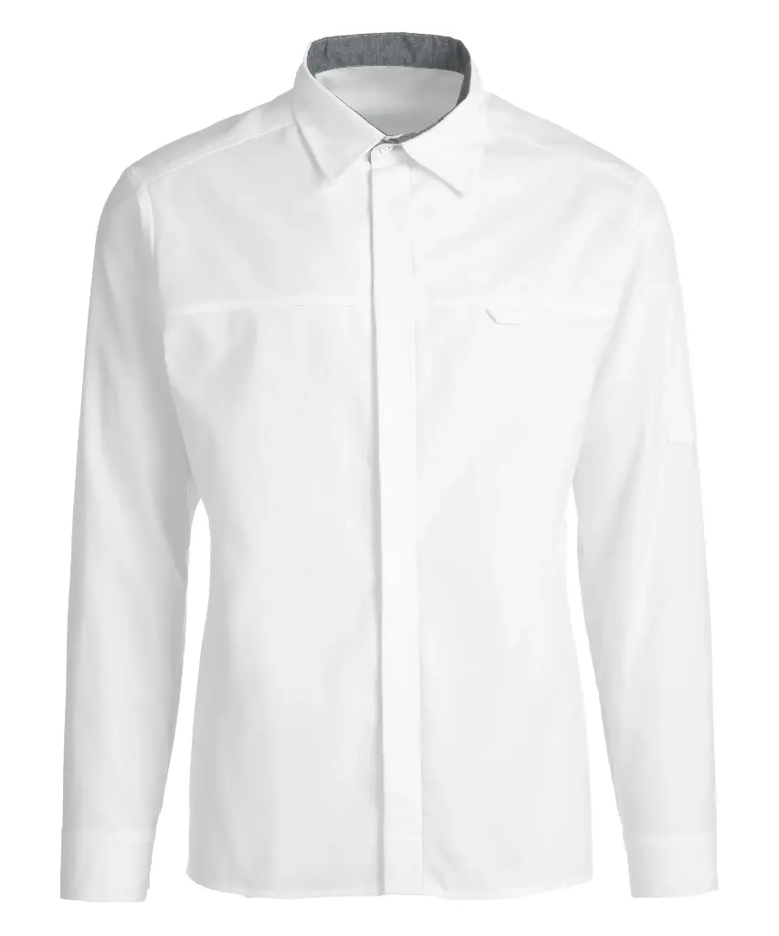 Herreskjorte, hvid, 65/35% PES/CO, Kentaur, fra 2XS til 2XL (1 stk.)
