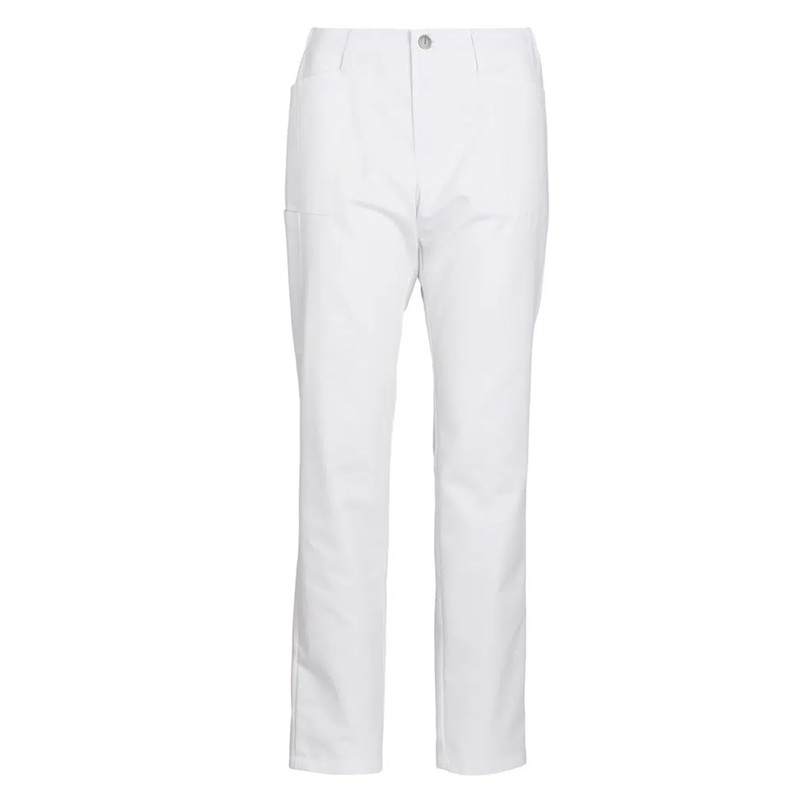 Unisex flex buks, hvid, 50/50% CO/PES, Kentaur, fra XS til 2XL (1 stk.)