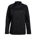 Dame kokke-/tjenerjakke, sort, 65/35% PES/CO, Kentaur, fra 2XS til 2XL (1 stk.)