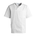 Unisex busseronne, hvid, 50/50% CO/PES, Kentaur, fra 2XS til 2XL (1 stk.)