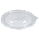 Låg til salatskål, Ø18cm, klar, RPET, tilhørende 10323, (360 stk.)
