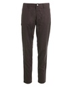 Unisex buks m/lårlomme, sort/grå pepita, 65/35% PES/CO, Kentaur, fra XS til 2XL (1 stk.)