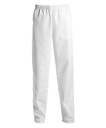 Unisex buks 75 cm, hvid, 65/35% PES/CO, Kentaur, fra XS til 2XL (1 stk.)