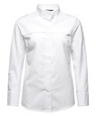 Dame kokkeskjorte, hvid, 65/35% PES/CO, Kentaur, fra XS til 2XL (1 stk.)