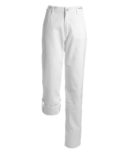 [37357] Dame-/unisex flex buks, hvid, 50/50% CO/PES, Kentaur, fra 32 til 48 (1 stk.) (32)