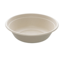 Salatskål, Bagasse, 1.000 ml, ø21 cm, h6,2 cm, Rund, Brun, (300 stk.)