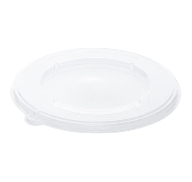 Fladt Låg til salatskål, Tilhørende varenr 41045 & 11711, rPET, Ø21cm, (150 stk.)